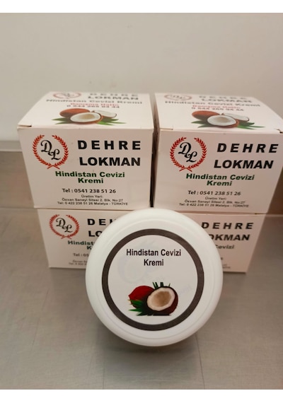 Dehre Lokman Hindistan Cevizi Kremi 4 x 70 G