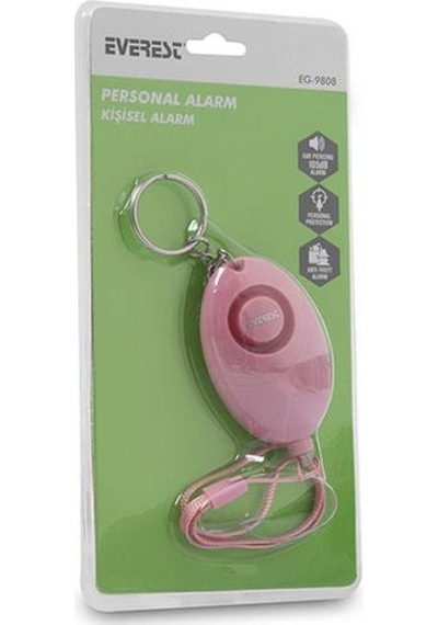 Everest Eg-9808 Güvenlik Kişisel Alarm Karışık Renk