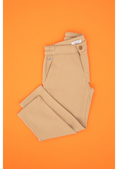 U.s. Polo Assn. Erkek Çocuk Camel Pantolon Kanvas-chino 50317274-vr015 Camel