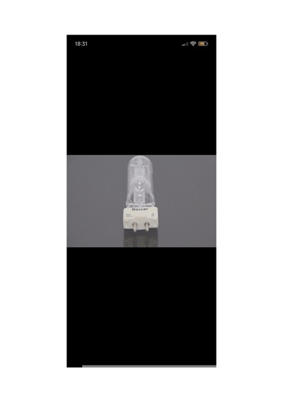 Yüksek Kaliteli Hareketli Kafa Msd 250w 90v Gy9.5 8000k Gaz Deşarj Lambası Metal Halide Lamp Gün Işığı