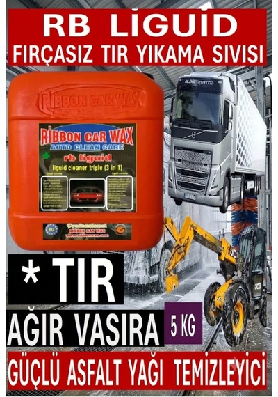 Rb Liguid Fırçasız Tır Ağır Vasıta Yıkama Şampuanı 5 Kg