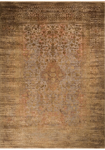 Kaşmir Halı Viskon Limited Edessa Gold 200x290 CM Salon Halısı