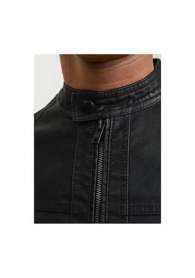 Jack & Jones Jack&jones 12182461 Jjewarner Jacket Noos Black Erkek Ceket Siyah
