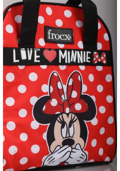 Dekomus İle Lisanslı Mınnıe Mouse Beslenme Çantası Tween Love Dots Altın