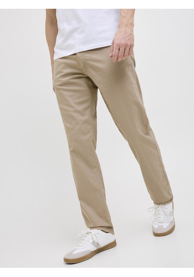 Jack & Jones Jack Jones Keten Rahat Kesim Erkek Pantolon 12274977 Krem