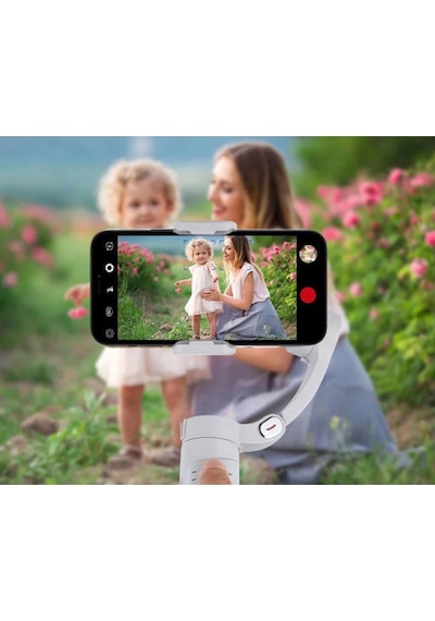 Pell M2 3-eksenli Telefon Gimbal Stabilizatör Eksenli Telefon