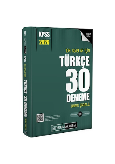 2026 Kpss Gygk Pegem 188 Deneme Seti Türkçe Matematik Tarih Coğrafya Vatandaşlık Branş Deneme Seti
