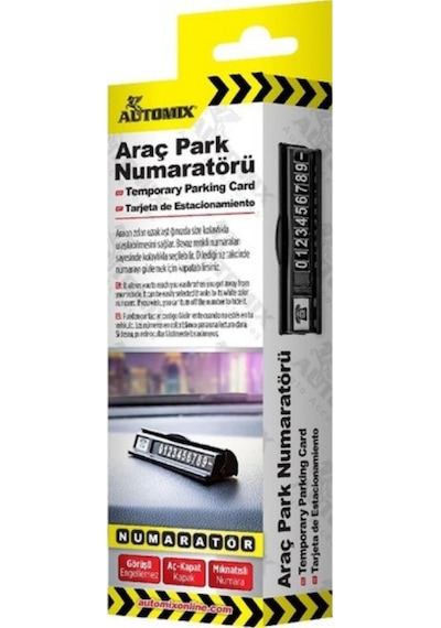 Automix Araç Park Numaratörü 1 Adet