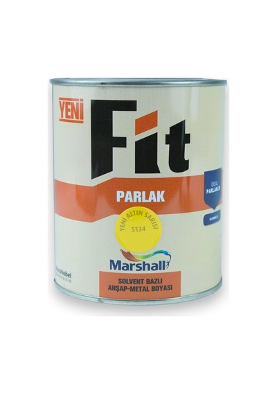Marshall Fit Parlak Altın Sarısı Yağlıboya 2,5 Lt Diğer