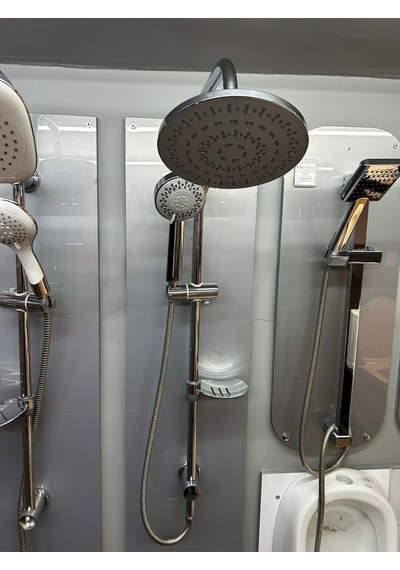 Mare Banyo Bataryası Ve Tema 53230 Tepe Duş Seti Krom