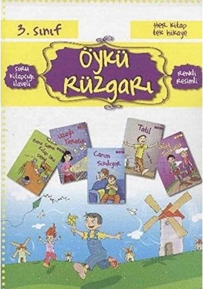 Öykü Rüzgarı 3. Sınıflar İçin 10 Kitap Set - Her Kitap Tek Öyküden Oluşur
