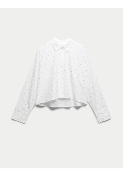Marks & Spencer Desenli Pijama Üstü T37003706T Çok Renkli