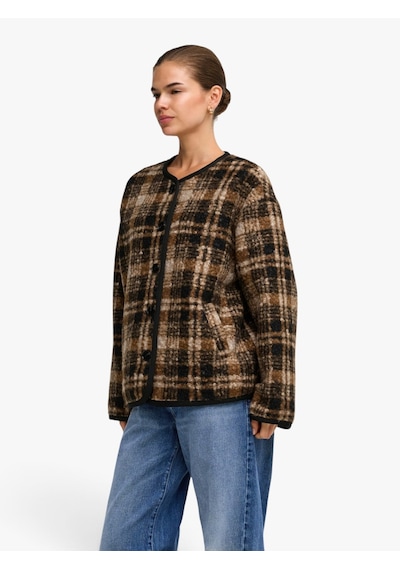 Only Onlannı Boucle Jacket Cc Otw Kadın Kahverengi Mont - 15373564