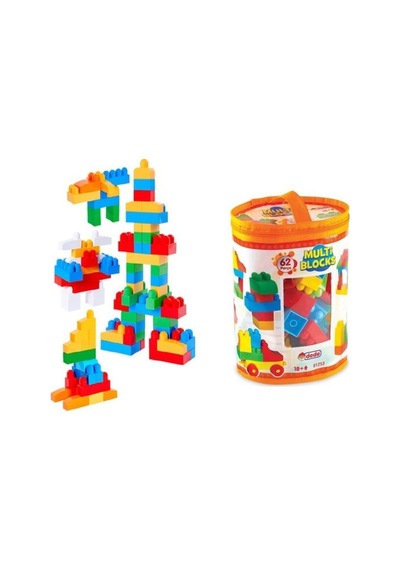 Multi Blocks 62 Parça Dede - 62 Parça Yapı Oyuncağı