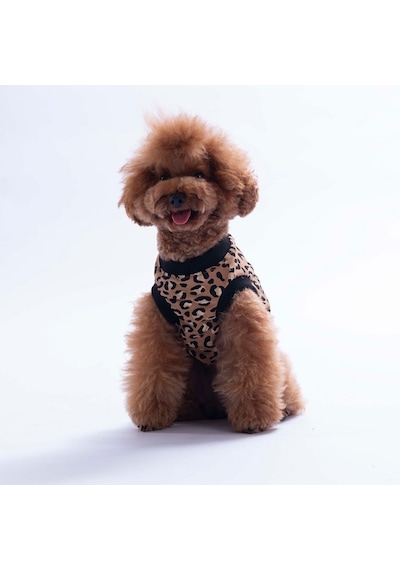 Nairobi Wild Tişört Kedi Köpek Tişörtü-leoparlı Kedi Köpek Kıyafeti