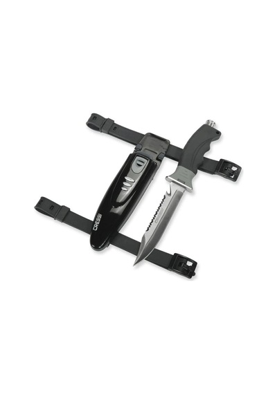 Cressi Borg Balıkadam Dalış Bıçağı 26.5cm Siyah