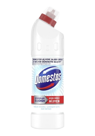 Domestos Yoğun Kıvamlı Çamaşır Suyu Kar Beyazı 750 Ml Diğer