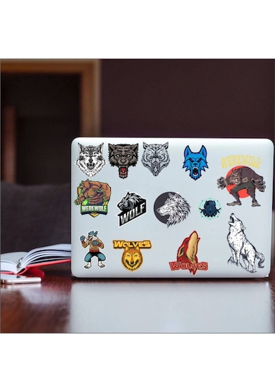 Balık Stikcer Set-1 15 Parça Telefon, Tablet, Defter, Laptop Sticker
