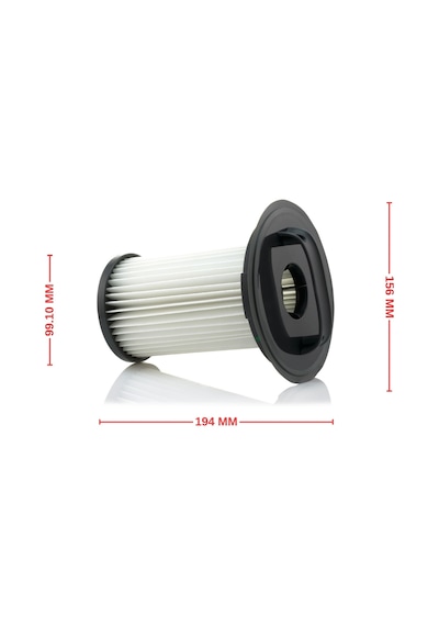 Philips Ergofit Fc9256/01 Uyumlu Fc6086/01 Autoclean Silindirik Hepa Filtre