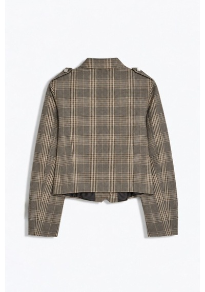 Hiccup Kruvaze Düğmeli Blazer Natural