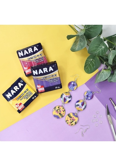 Nara Polimer Kil 55 Gram Pm06 Lilac X 6 Adet