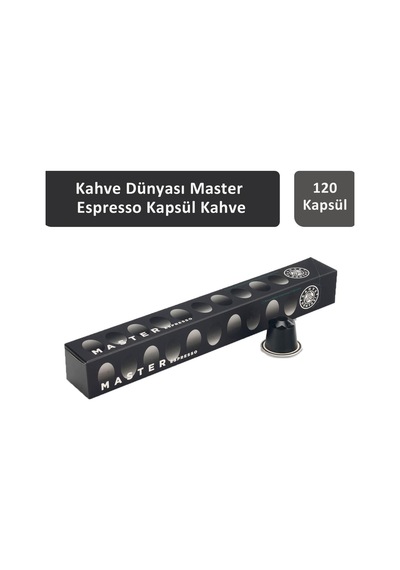 Kahve Dünyası 9 Master Espresso Kapsül Kahve 12 x 10 Kapsül
