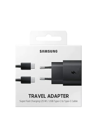 Samsung Uyumlu EP-TA800XBEGWW Type-C 25W Hızlı Şarj Aleti