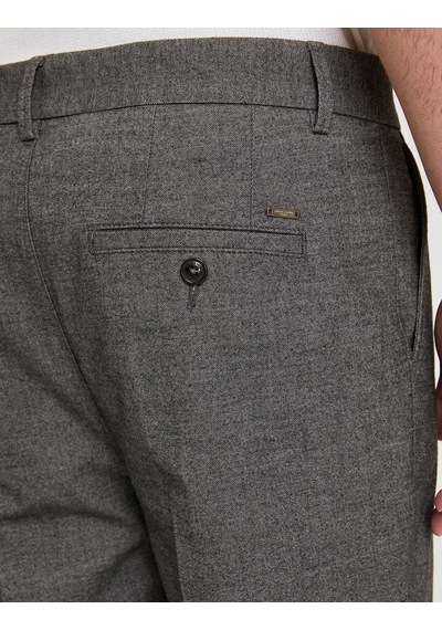Pierre Cardin Koyu Gri Slim Tapered Kanvas Pantolon 50331140-vr080 Pierre Cardin Koyu Gri Slim Tapered Kanvas Pantolon 50331140-vr080