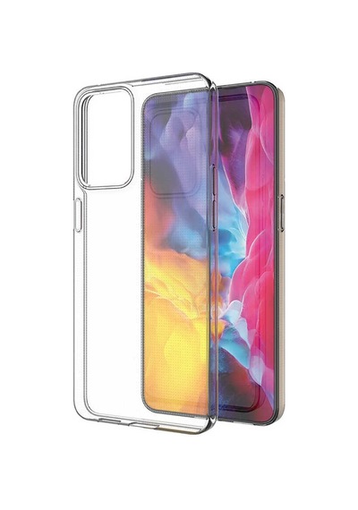Kilifone - Oppo Reno 7 4g Uyumlu - Kılıf Şeffaf Soft Slim Fitt Süper Silikon Kapak - Şeffaf