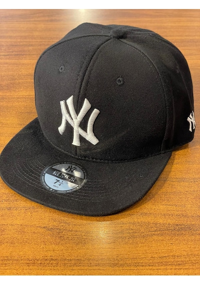 Hamze Ny Yankees Unisex Pamuklu Hip Hop Snapback Rapper Basket Şapka