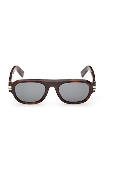 Zegna Ez0304 52a Erkek Güneş Gözlüğü Kahverengi