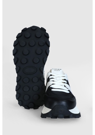 Lufian Emıly Kadın Sneaker Ayakkabı Siyah Siyah 121230086100100