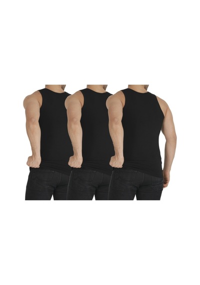Erkek Beyaz Penye Modal Classic Atlet 3'lü Paket 001