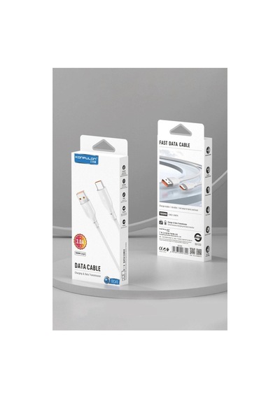 Dc65 Usb To Type-c 1m 3.0a Hızlı Şarj Kablo