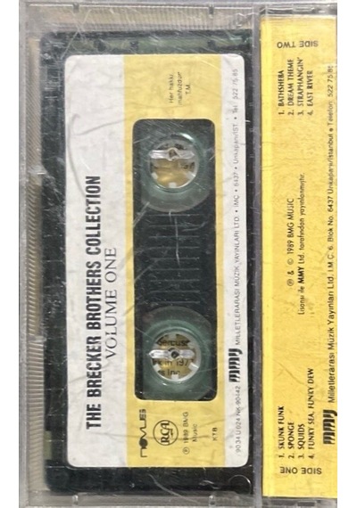 Plak Değildir Kaset Tir The Brecker Brothers Collection Volume