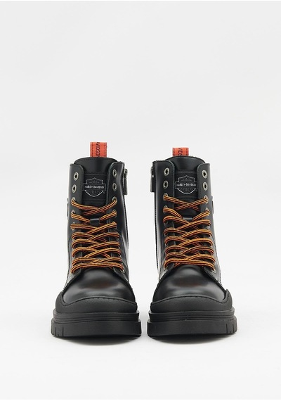 Harley Davidson Alex Kadın Siyah Deri Bot-23597