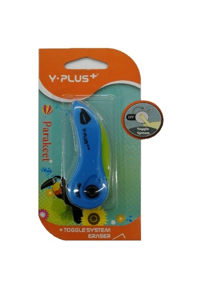 Y Plus Ex1301 Parakeet Eraser With Cover
