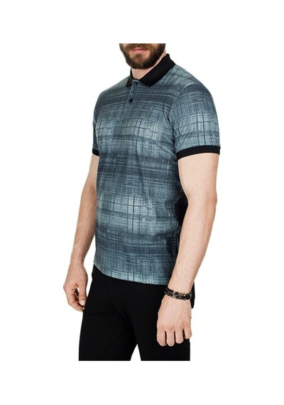 Erkek Polo Yaka Baskılı Tişört Bgl-St00530