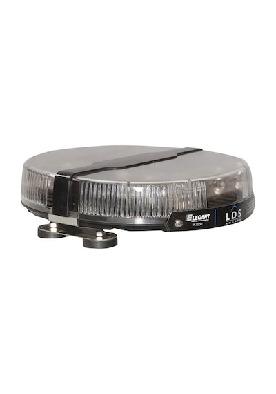 Mini Tepe Lambası Expert E-1134 Kırmızı-mavi Şeffaf Cam-693