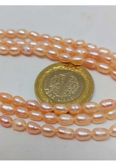 Yasamtohumu İnci Dizi Pembe Royal Quality 4 5mm 53330 Çok Renkli