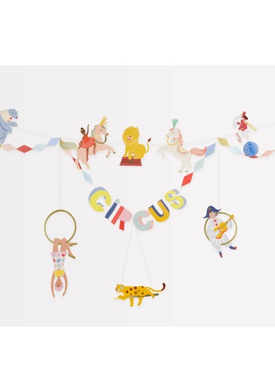 Meri Meri - Circus Garland - Sirk Asılan Süs 0 - 99