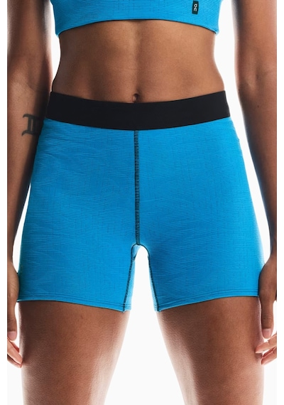 On Pace Tights Short Cleancloud Kumaşlı Kadın Koşu Taytı Mavi