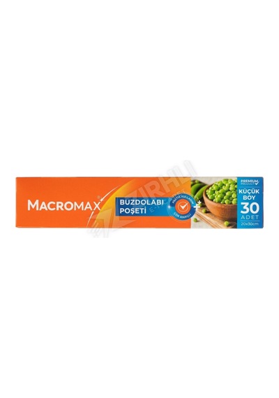 4 Adet Macromax Buzdolabı Poşeti Küçük Boy 30 Adet