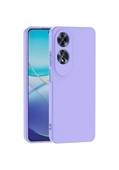 Zore Oppo A60 Uyumlu Nvth Mara Lansman Kapak-lila