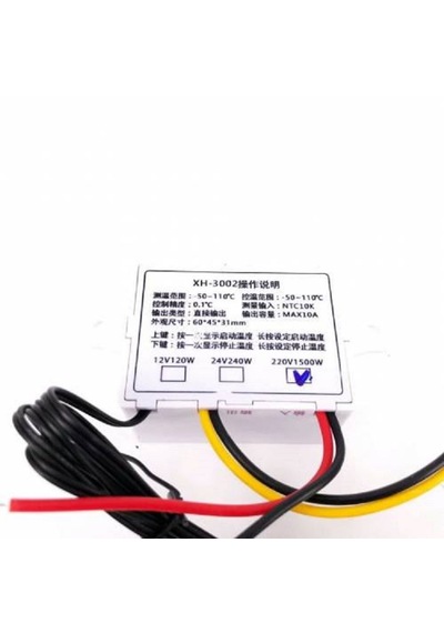 Xh-w3002 Diijital Termostat Ac 110-220v/1500w 5 Adet