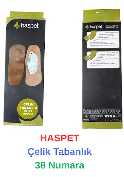Haspet - Çelik Tabanlık 38 Numara