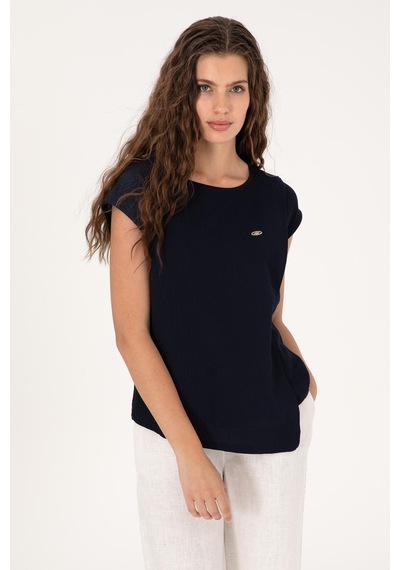 U.S. Polo Assn. Us. Polo Assn. Kadın Tişört Lacivert