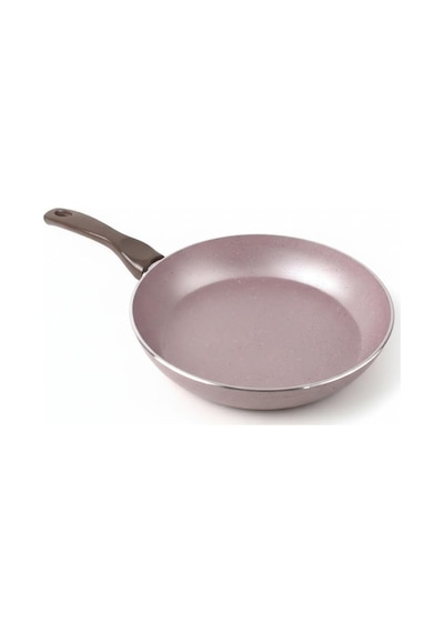 Papilla Buz 24 Cm Tava - Shadow Krem Kırçıl Granit Efektli Yanmaz Yapışmaz Günlük Kızartma Ve Omlet Tavası Diğer