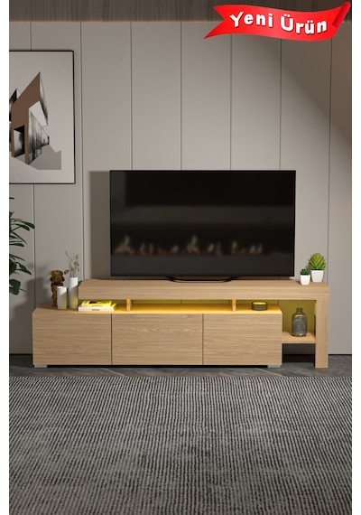 Luma Led Işıklı Tv Ünitesi Miro