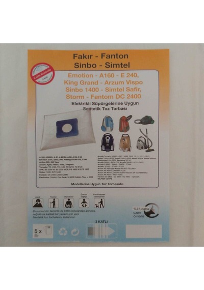 Fakir Fanton Emotion Toz Torbası